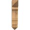 Ekena Millwork Balboa Arts & Crafts Rough Sawn Bracket, Western Red Cedar, 6"W x 18"D x 30"H BKT06X18X30BOA03RWR - alternate 4